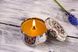 Свічка з натурального бджолиного воску в баночці Zigrivay (4х6см)